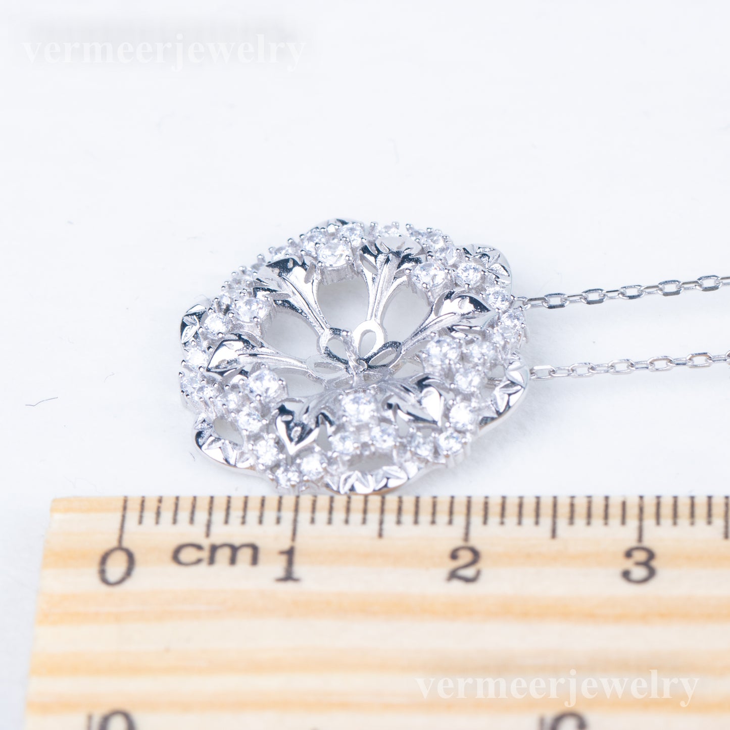 Pe01967  DIY 9-12mm Natural Freshwater pearl pendant accessory 925 sterling silver engagement jewelry necklace for women