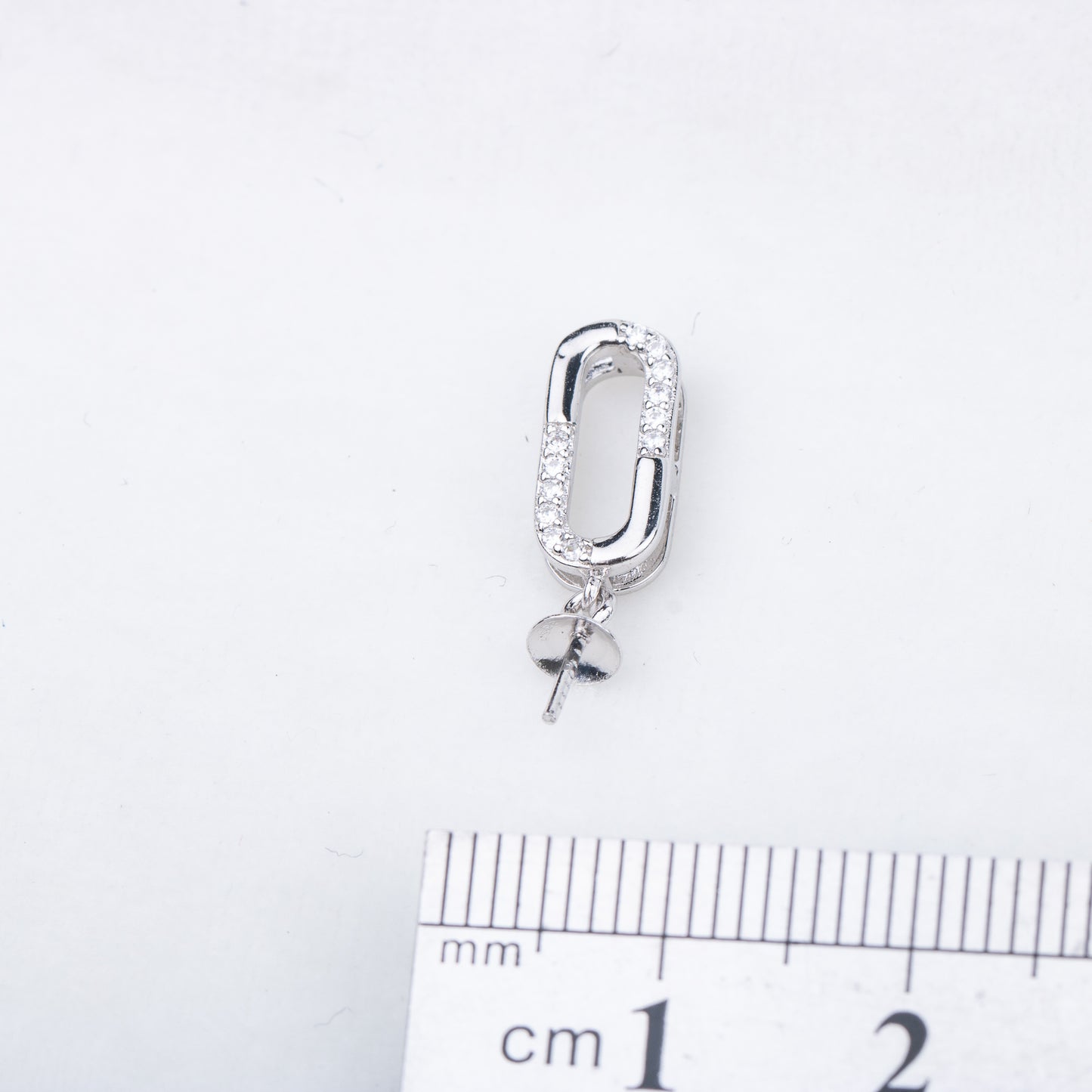 P010847 DIY 7-9mm Natural Freshwater pearl pendant accessory 925 sterling silver engagement jewelry necklace for women