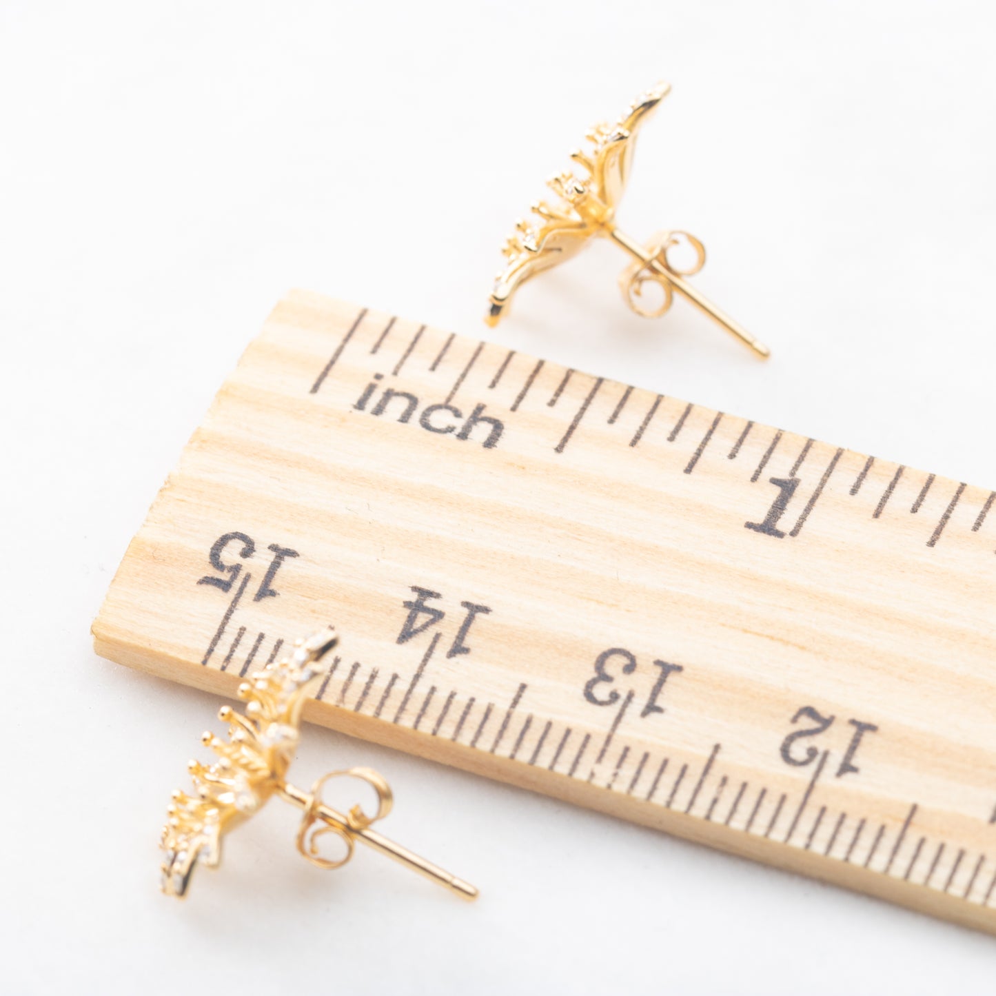 e010830 S925 pearl earring 925 sterling silver DIY 7-8mm Natural Freshwater pearl stud earring for women