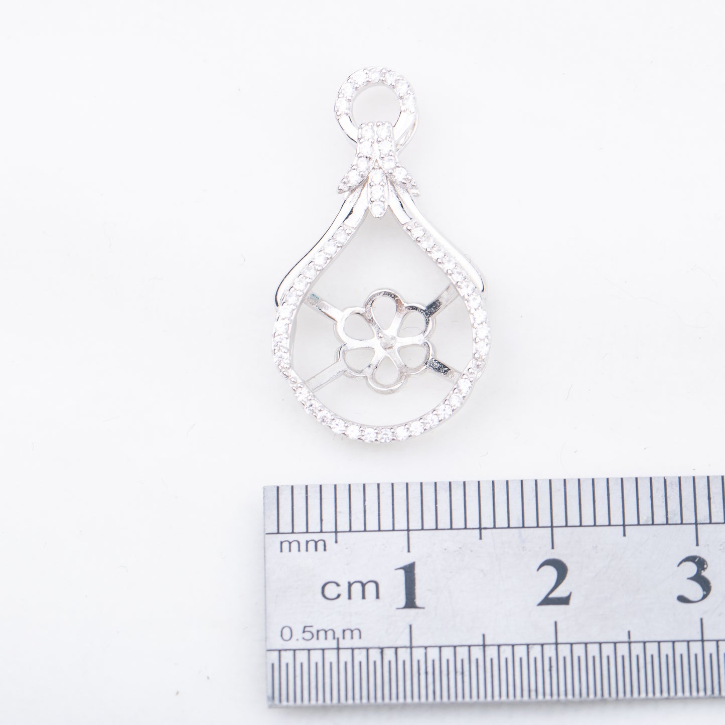 P010910  DIY 7-9mm Natural Freshwater pearl pendant accessory 925 sterling silver engagement jewelry necklace for women