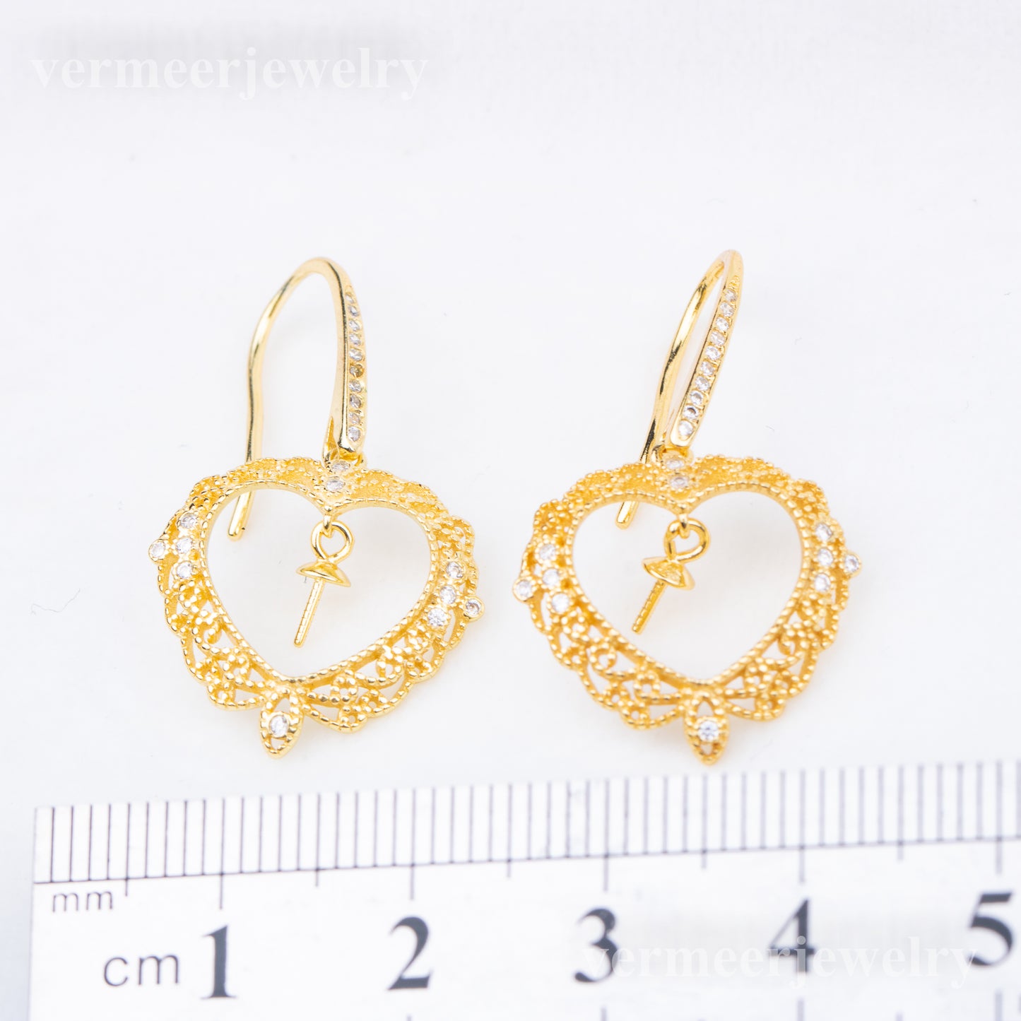 e010711 S925 pearl earring 925 sterling silver DIY 7-8mm Natural Freshwater pearl stud earring for women