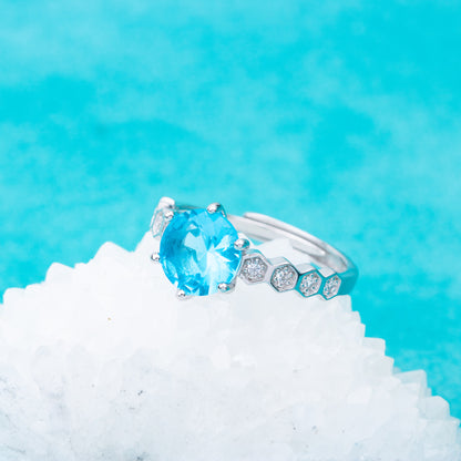 gr0005 925 sterling silver jewelry 8mm CZ stones engagement wedding rings birthday gemstone rings for woman