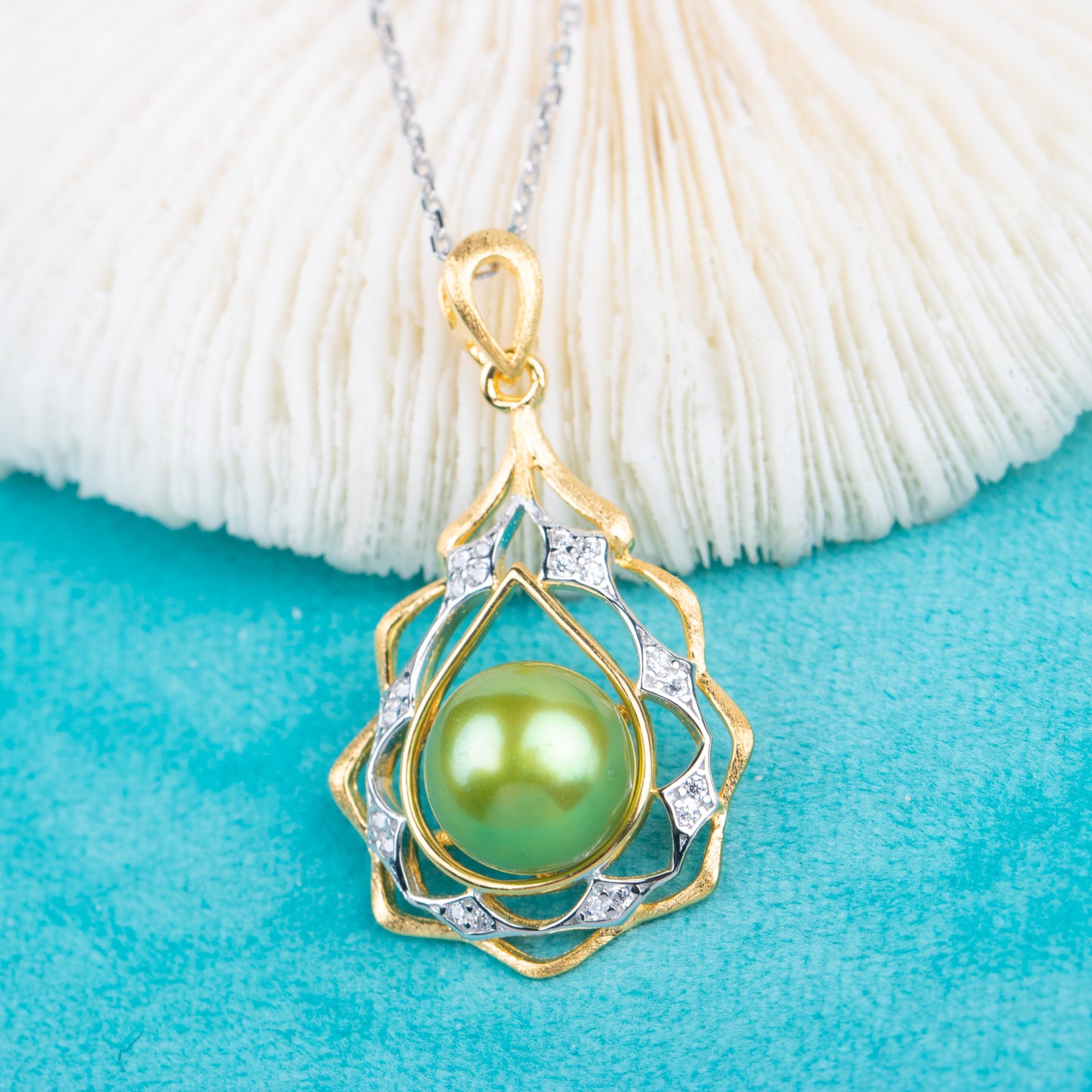 P040948 DIY 6-8mm Natural Freshwater pearl pendant accessory 925 sterling silver engagement jewelry necklace for women