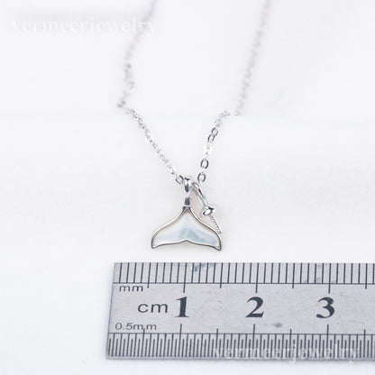 p010943 DIY 7-9mm Natural Freshwater pearl pendant with chain 925 sterling silver engagement jewelry necklace for women