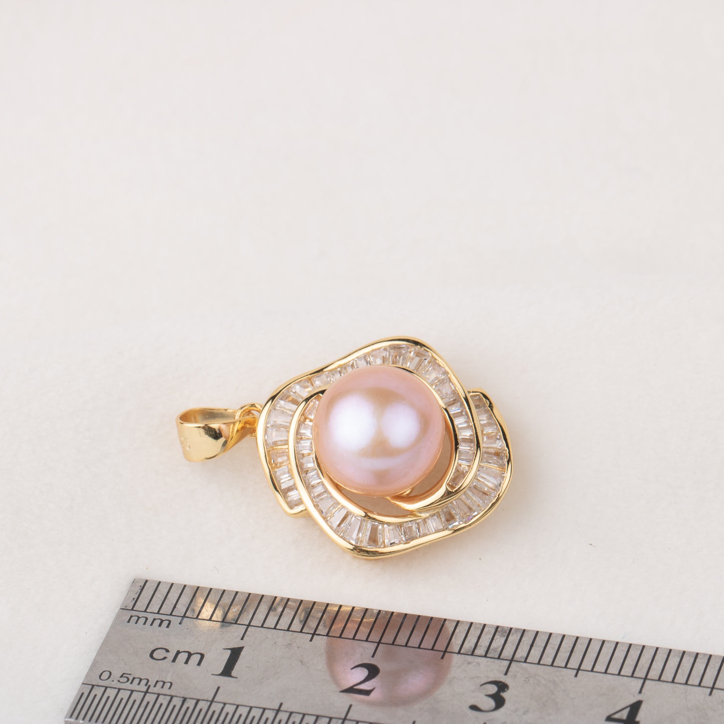 P010675 DIY 8-12mm Natural Freshwater pearl pendant accessory 925 sterling silver engagement jewelry necklace for women
