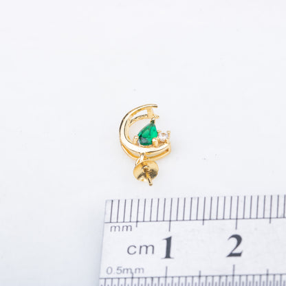 P010855 DIY 7-9mm Natural Freshwater pearl pendant accessory 925 sterling silver engagement jewelry necklace for women