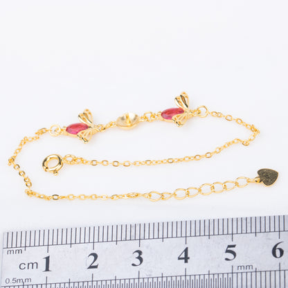 b010194 DIY 7-8mm Natural Freshwater pearl bracelet accessory 925 sterling silver adjustable chain bracelet for women