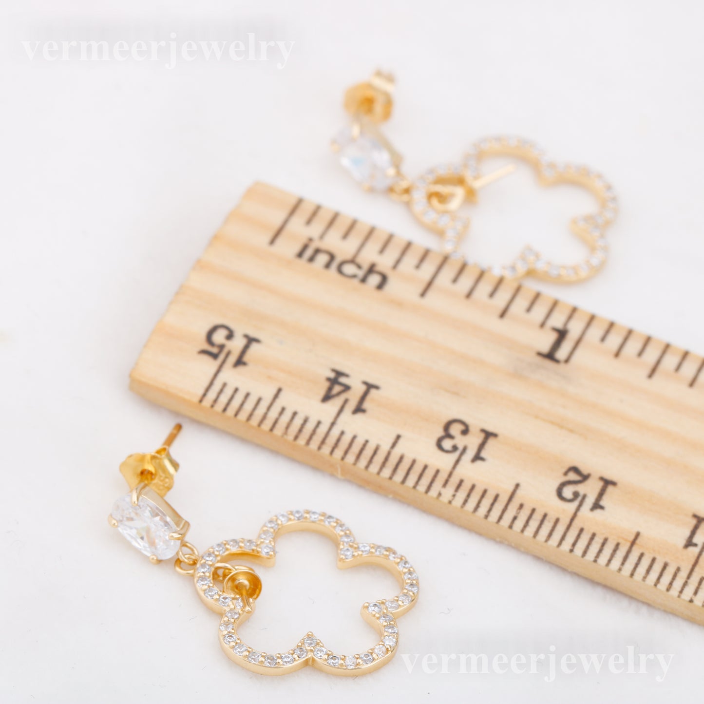 e010899 S925 pearl earring 925 sterling silver DIY 7-8mm Natural Freshwater pearl stud earring for women