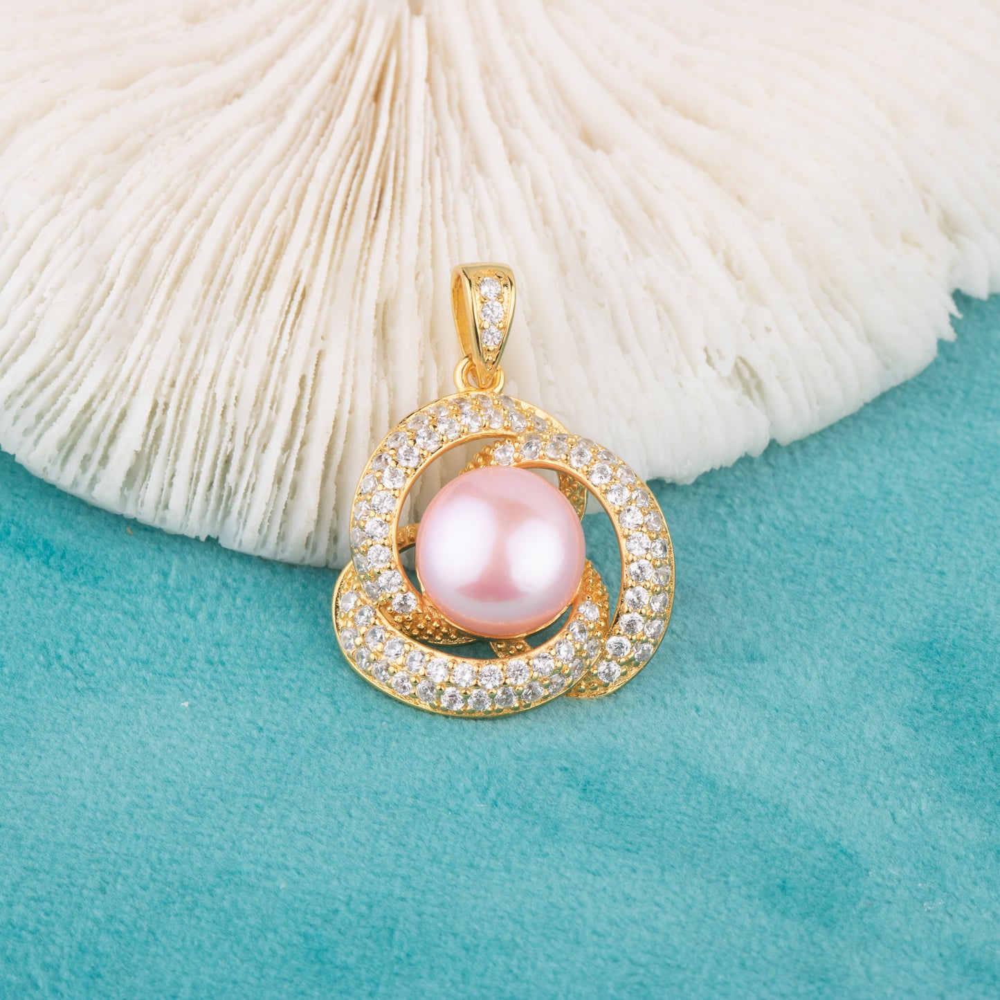 P010770 DIY 9-12mm Natural Freshwater pearl pendant accessory 925 sterling silver engagement jewelry necklace for women