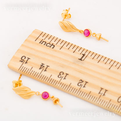 e010847 S925 pearl earring 925 sterling silver DIY 7-8mm Natural Freshwater pearl stud earring for women