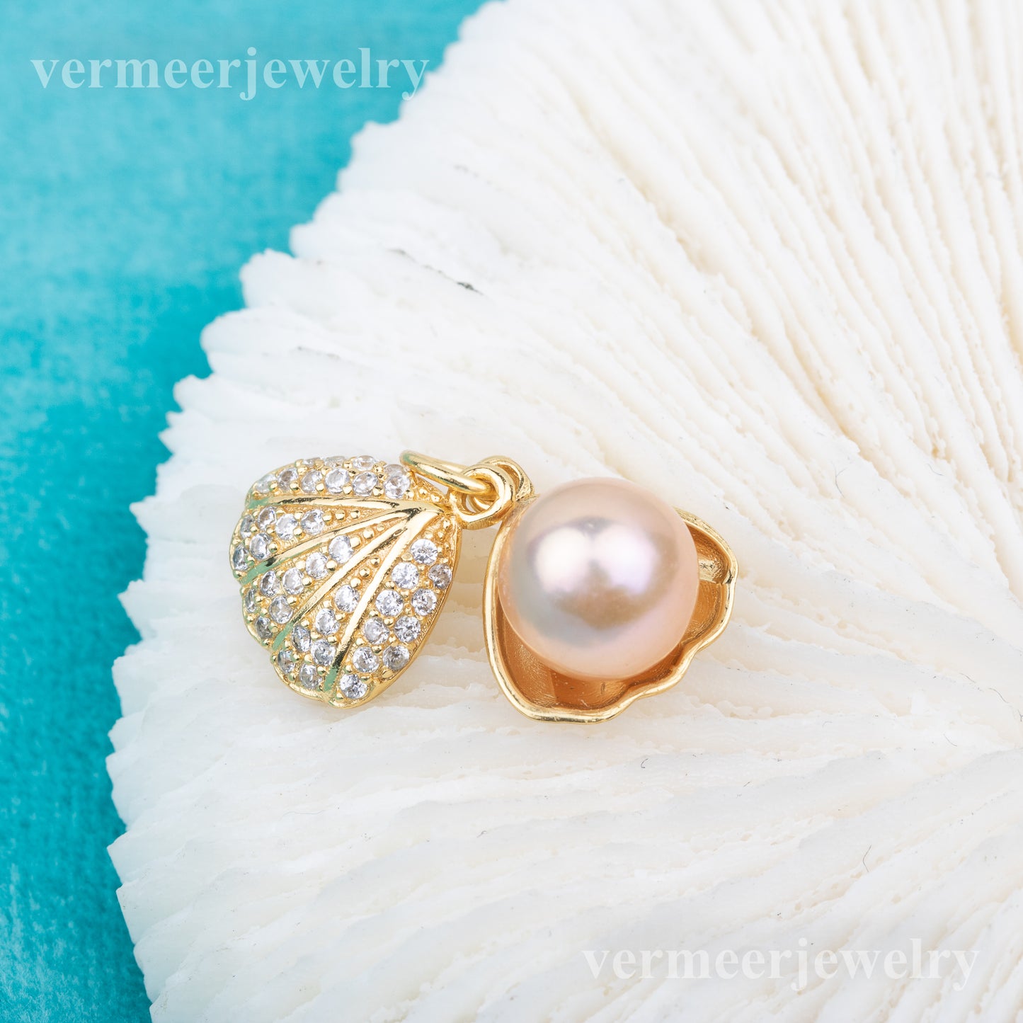 P010875 DIY 6-8mm Natural Freshwater pearl pendant accessory 925 sterling silver engagement jewelry necklace for women