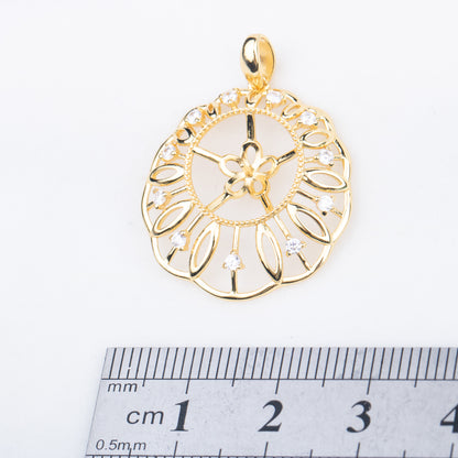 P010868 DIY 9-12mm Natural Freshwater pearl pendant accessory 925 sterling silver engagement jewelry necklace for women