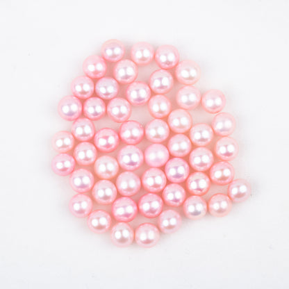 Wholesale 30colors 7-8mm AAAA+ grade loose freshwater pearl round shape no hole bead for pearl party