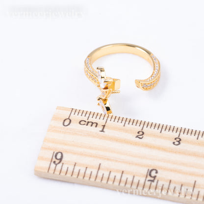 re010900 DIY 9-11mm Natural Freshwater pearl Ring accessory 925 sterling silver Adjustable size engagement ring for women