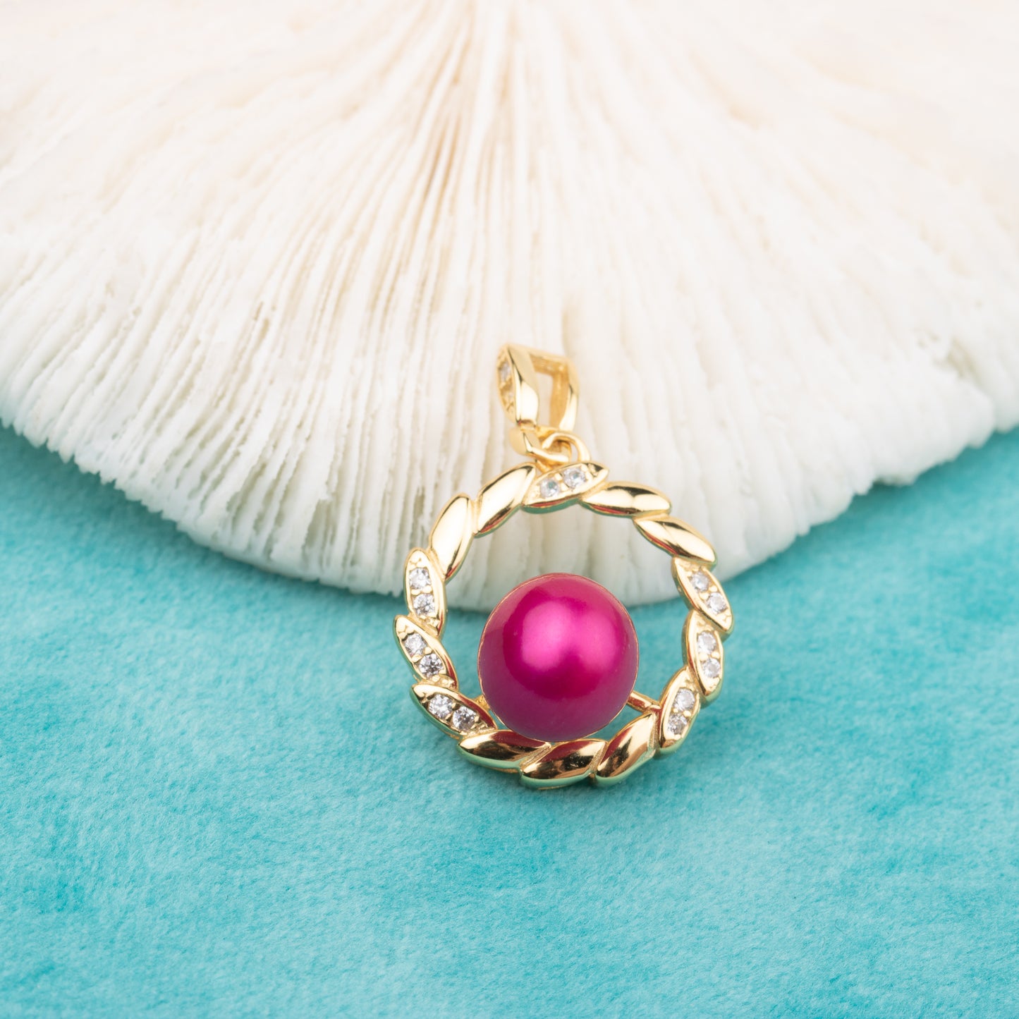 P010744 DIY 7-10mm Natural Freshwater pearl pendant accessory 925 sterling silver engagement jewelry necklace for women