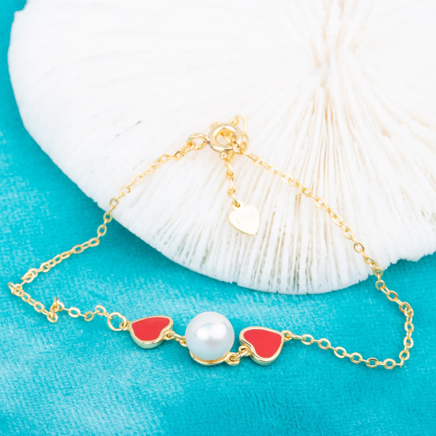 b010192 DIY 7-8mm Natural Freshwater pearl bracelet accessory 925 sterling silver adjustable chain bracelet for women