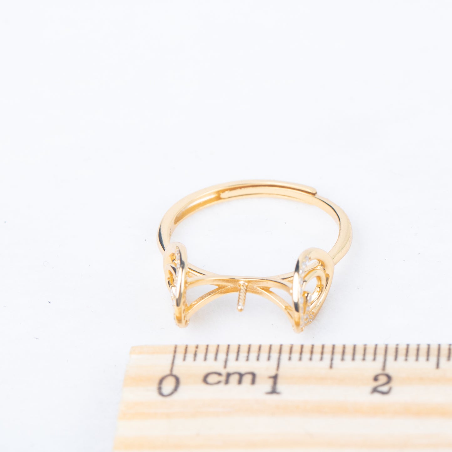 re010834DIY 9-11mm Natural Freshwater pearl Ring accessory 925 sterling silver Adjustable size engagement jewelry ring for women