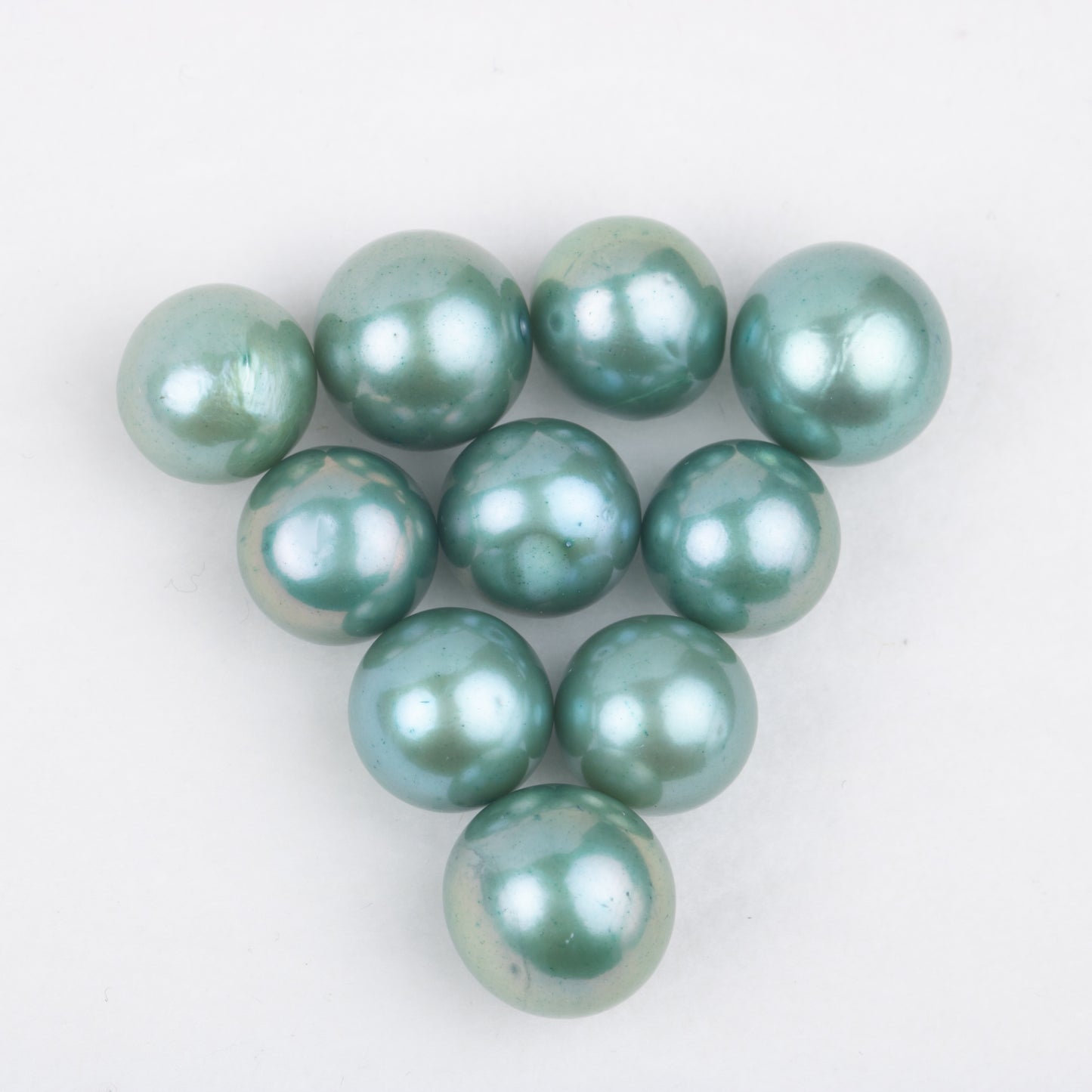 Wholesale 13colors 9-13mm AAAA grade loose freshwater edison pearl round shape no hole bead for pearl party