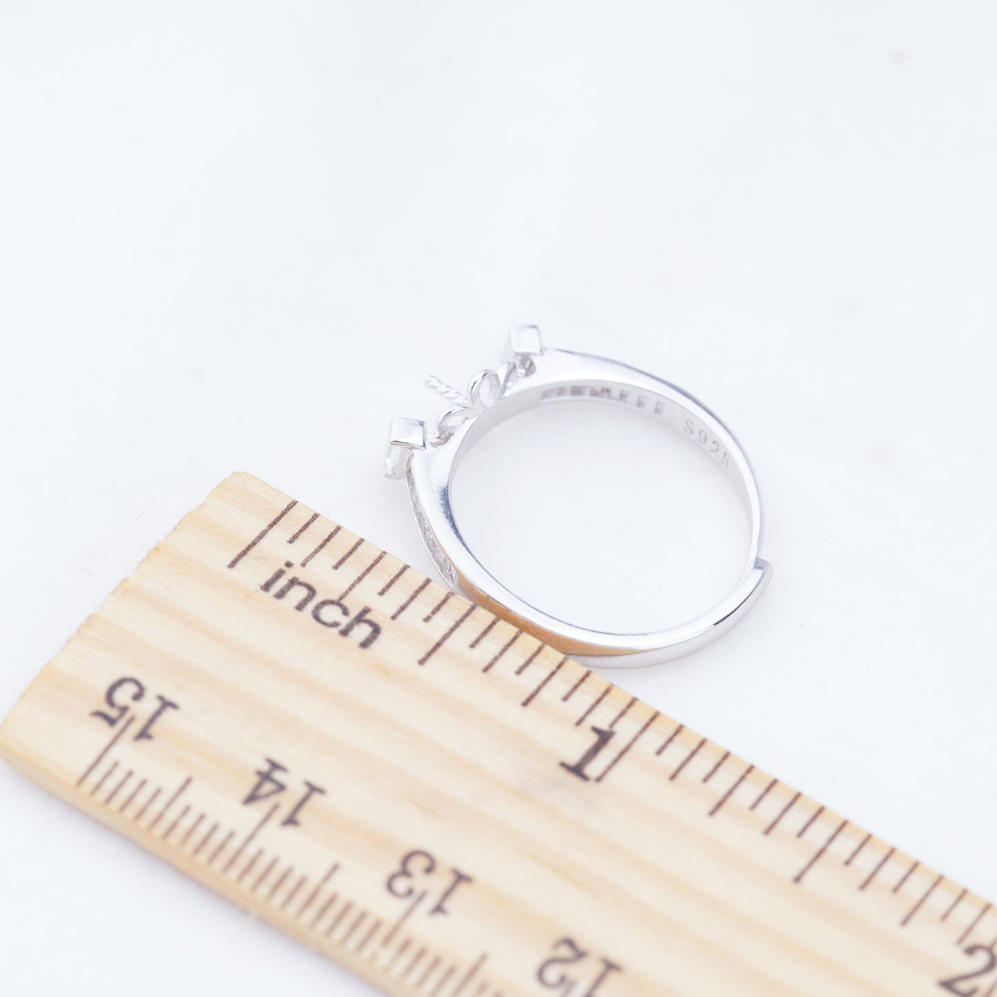re010934 DIY 9-11mm Natural Freshwater pearl Ring accessory 925 sterling silver Adjustable size engagement ring for women