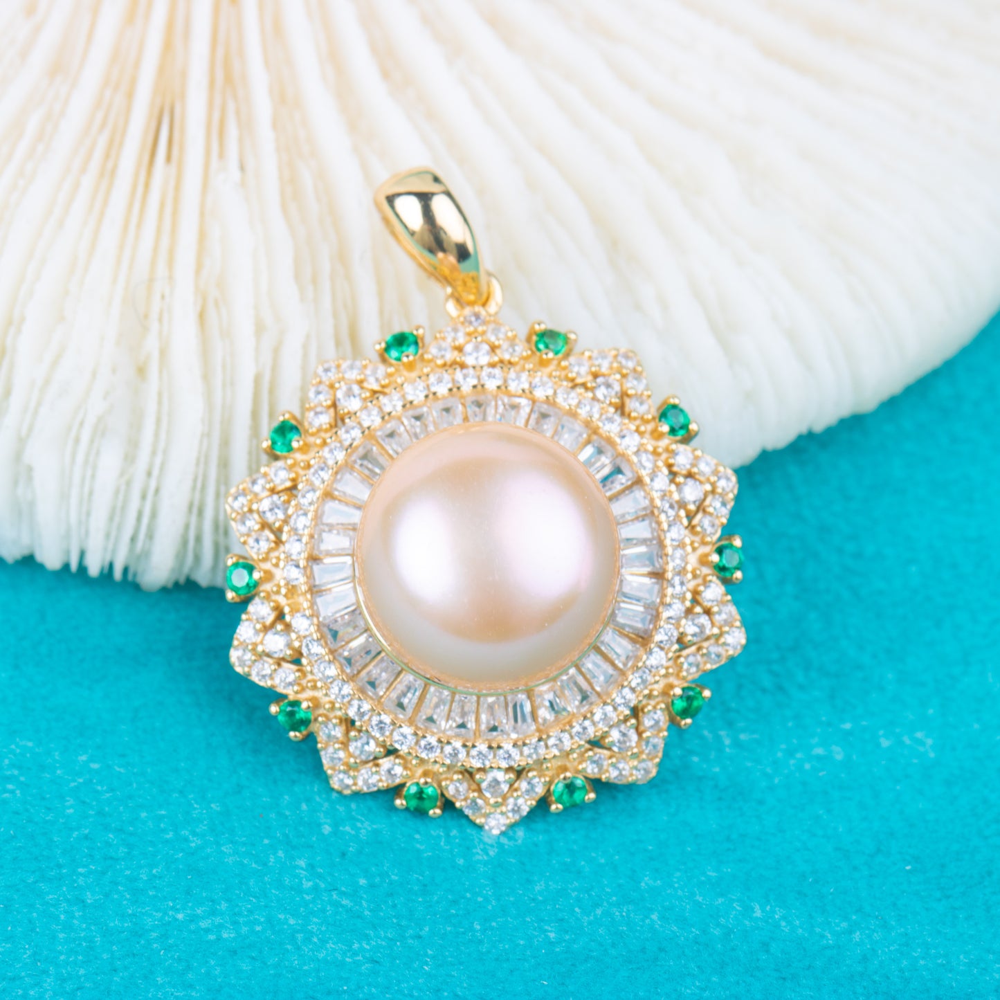 Pe01963  DIY 9-12mm Natural Freshwater pearl pendant accessory 925 sterling silver engagement jewelry necklace for women