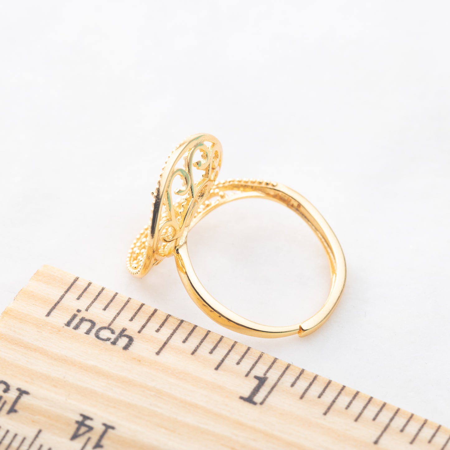 r010865 DIY 6-8mm Natural Freshwater pearl Ring accessory 925 sterling silver Adjustable size engagement jewelry ring for women