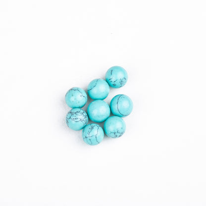 wholesale 8mm round  natural stone bead not drill for pearl cage pendant