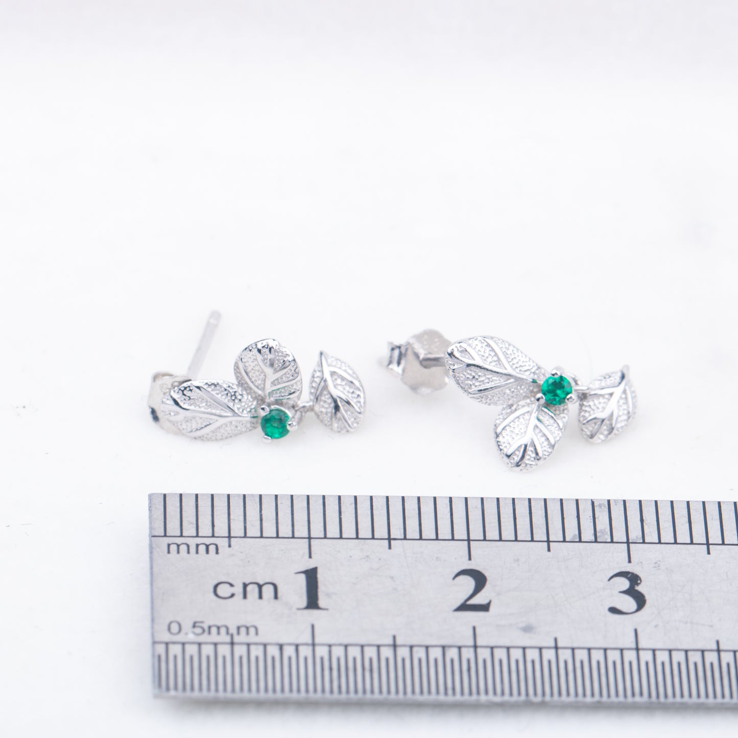 e010752 S925 pearl earring 925 sterling silver DIY 7-8mm Natural Freshwater pearl stud earring for women