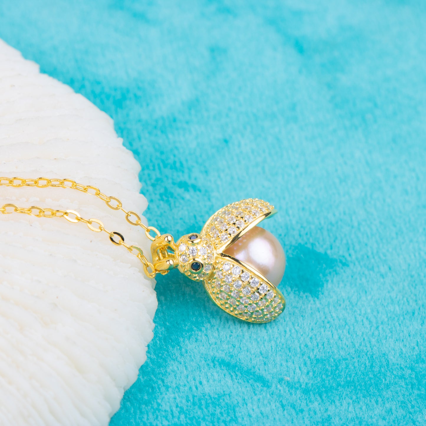 p030942 DIY 7-9mm Natural Freshwater pearl pendant with chain 925 sterling silver engagement jewelry necklace for women