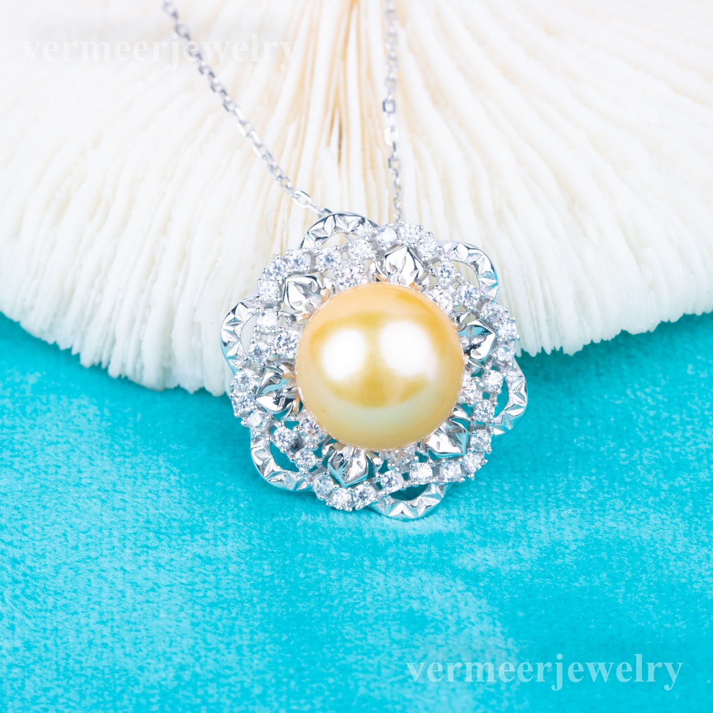 Pe01967  DIY 9-12mm Natural Freshwater pearl pendant accessory 925 sterling silver engagement jewelry necklace for women