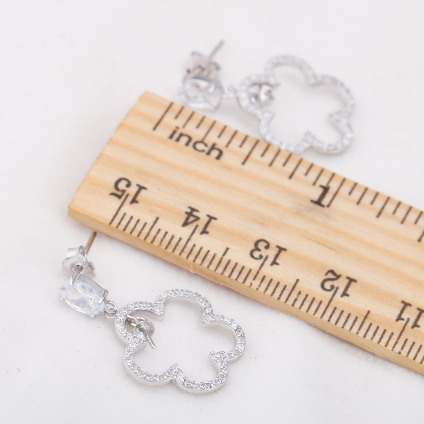 e010899 S925 pearl earring 925 sterling silver DIY 7-8mm Natural Freshwater pearl stud earring for women