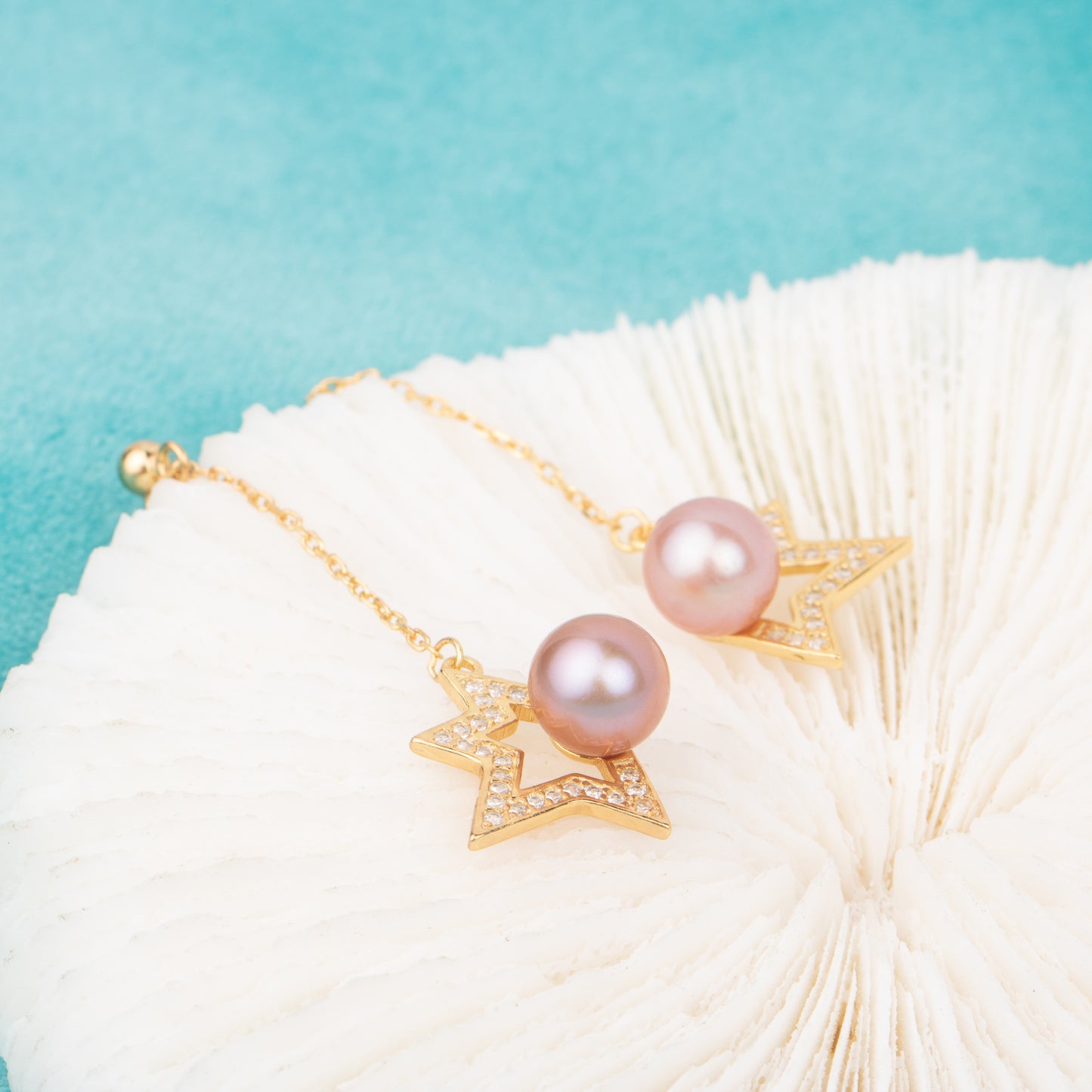 e010704 S925 pearl earring 925 sterling silver DIY 7-8mm Natural Freshwater pearl stud earring for women