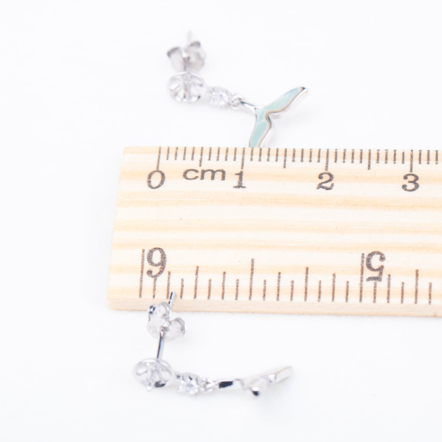 e010802 S925 pearl earring 925 sterling silver DIY 7-8mm Natural Freshwater pearl stud earring for women