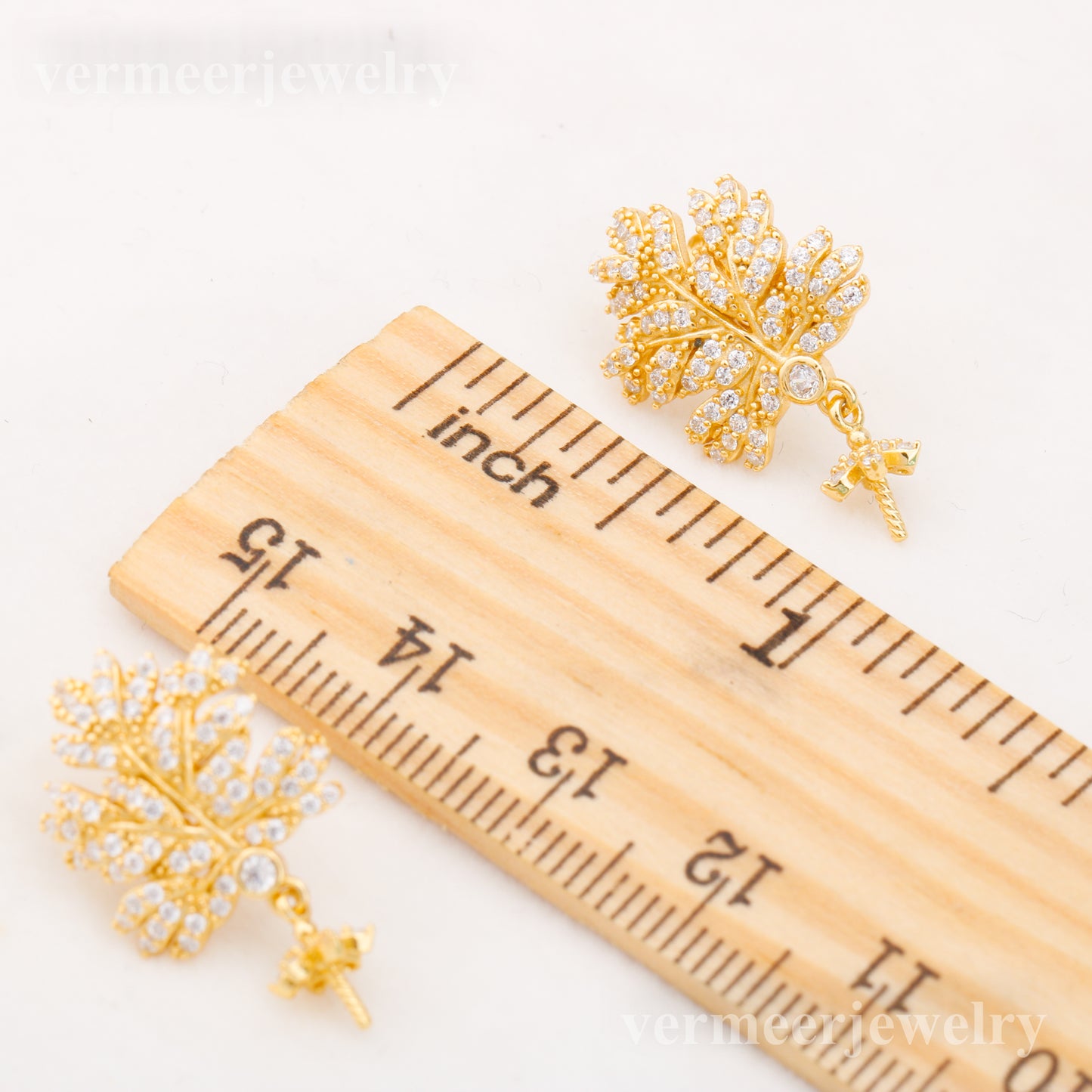 e010863 S925 pearl earring 925 sterling silver DIY 7-8mm Natural Freshwater pearl stud earring for women