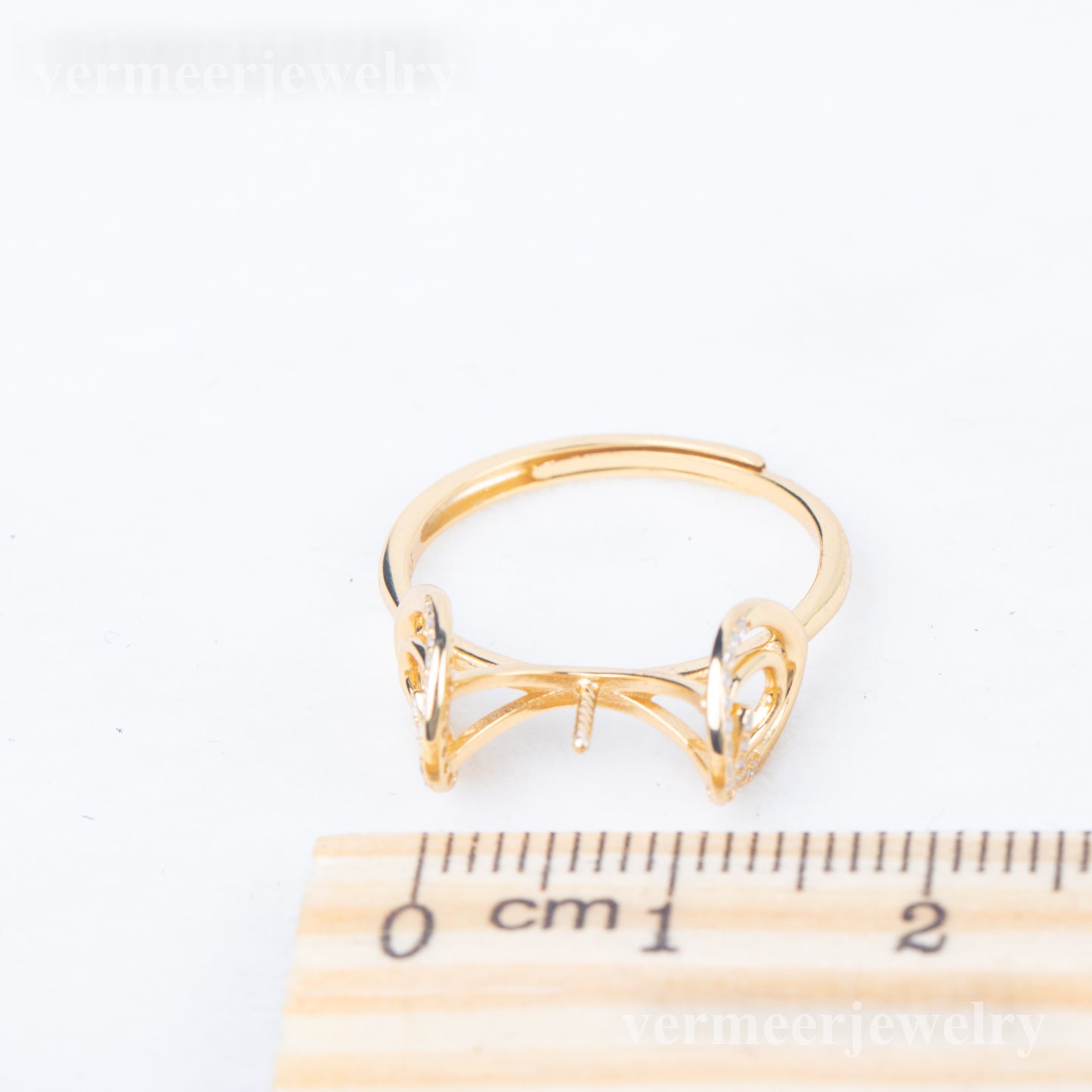 re010834DIY 9-11mm Natural Freshwater pearl Ring accessory 925 sterling silver Adjustable size engagement jewelry ring for women