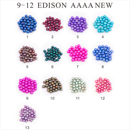 Love Wish Pearl Party Gift Vacuum-packed 9-13mm aaaa quality Loose Saltwater Round Cultured edison Oyster