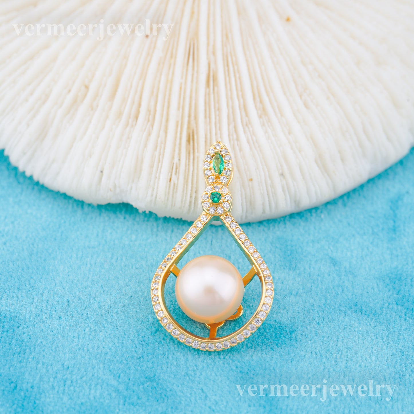 P011056 DIY 6-8mm Natural Freshwater pearl pendant accessory 925 sterling silver engagement jewelry necklace for women