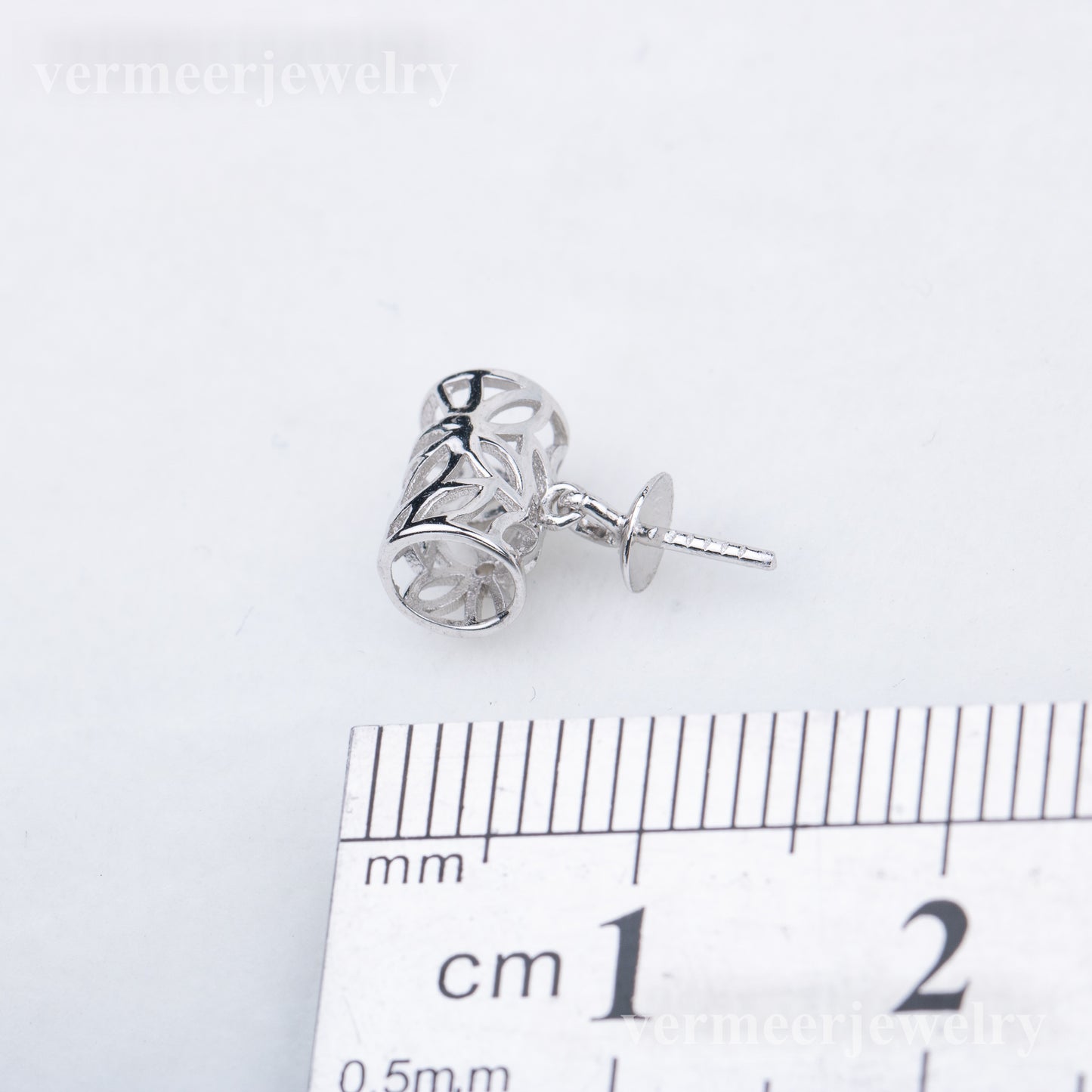 P010839 DIY 7-9mm Natural Freshwater pearl pendant accessory 925 sterling silver engagement jewelry necklace for women