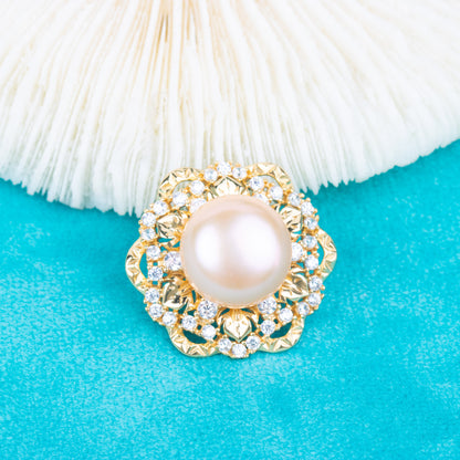 Pe01967  DIY 9-12mm Natural Freshwater pearl pendant accessory 925 sterling silver engagement jewelry necklace for women