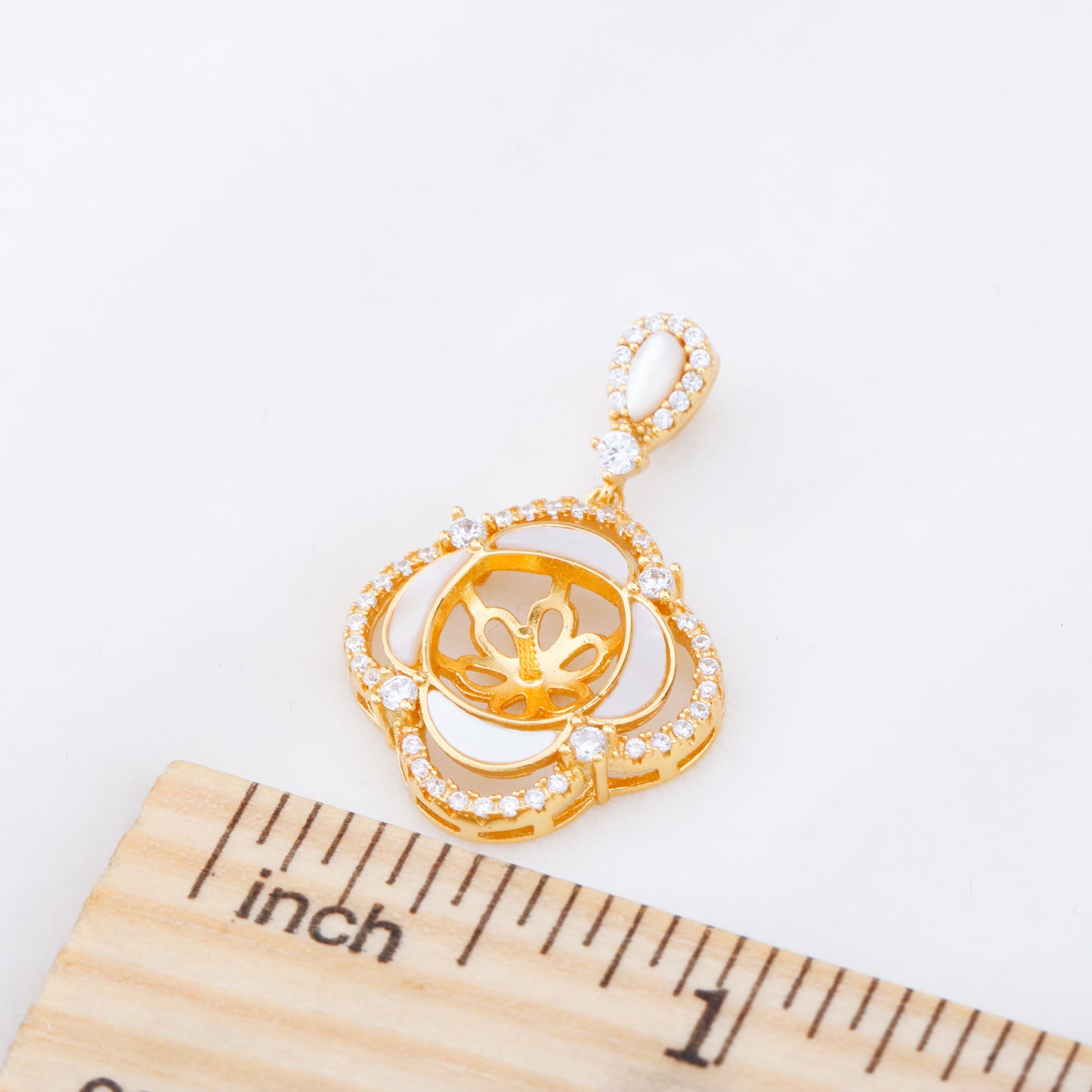 P011010 DIY 6-8mm Natural Freshwater pearl pendant accessory 925 sterling silver engagement jewelry necklace for women