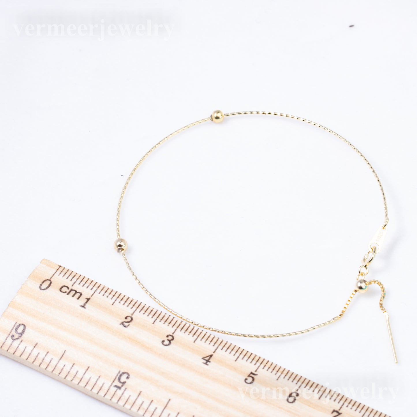 b040226  DIY 7-8mm Natural Freshwater pearl bracelet accessory 925 sterling silver adjustable chain bracelet for women
