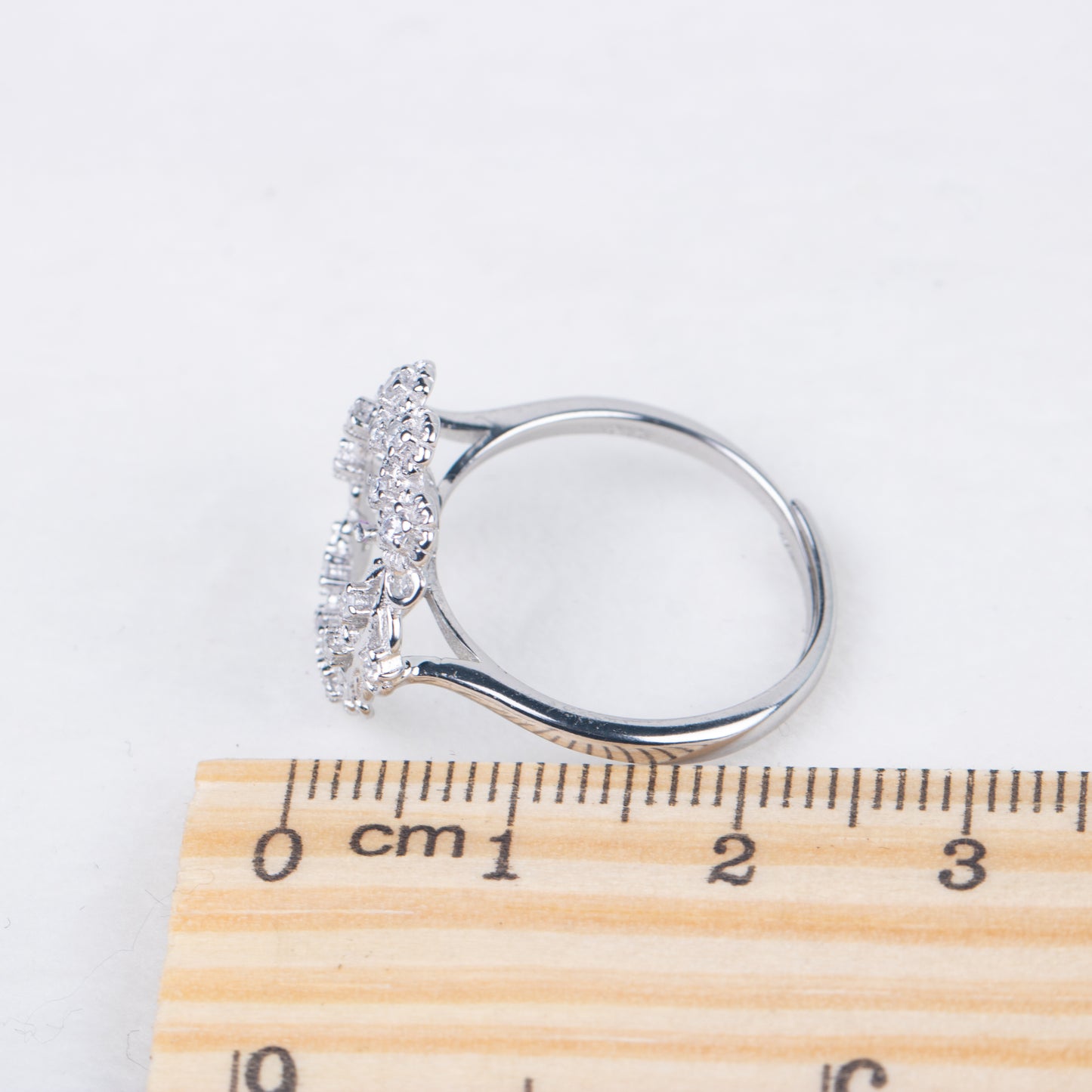 r010824 DIY 7-8mm Natural Freshwater pearl Ring accessory 925 sterling silver Adjustable size engagement jewelry ring for women