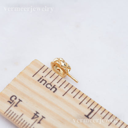 P011024 DIY 6-8mm Natural Freshwater pearl pendant accessory 925 sterling silver engagement jewelry necklace for women