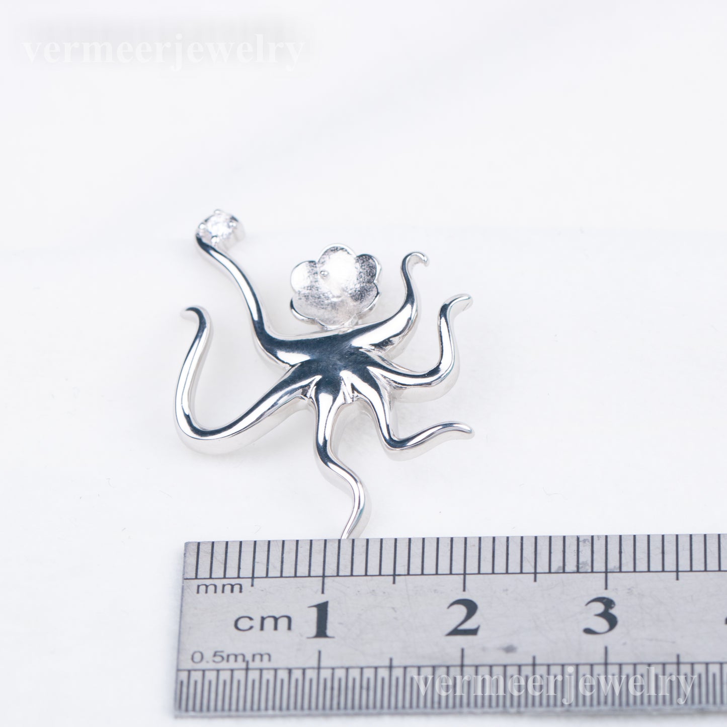 P030941 DIY 6-8mm Natural Freshwater pearl pendant accessory 925 sterling silver engagement jewelry necklace for women