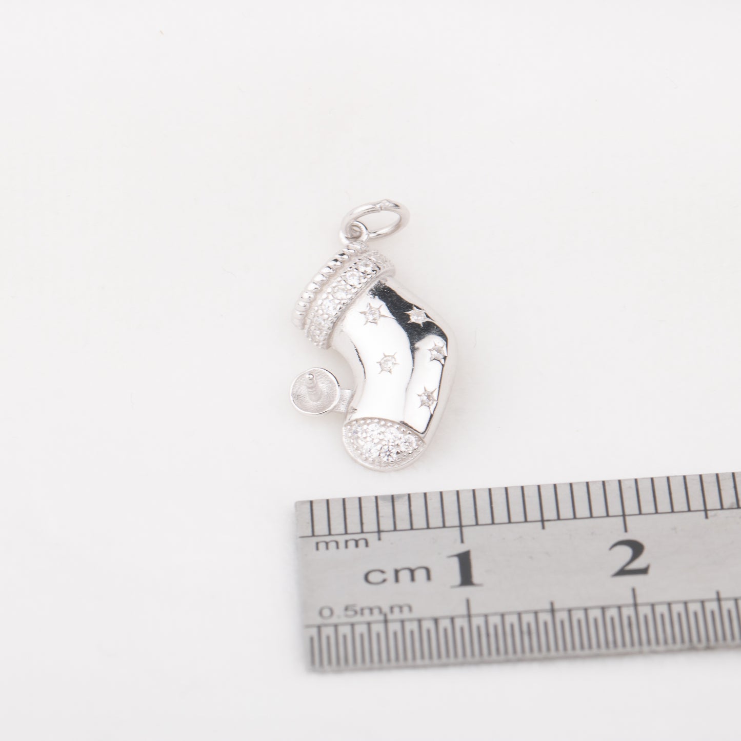 P010714 DIY 7-9mm Natural Freshwater pearl pendant accessory 925 sterling silver engagement jewelry necklace for women