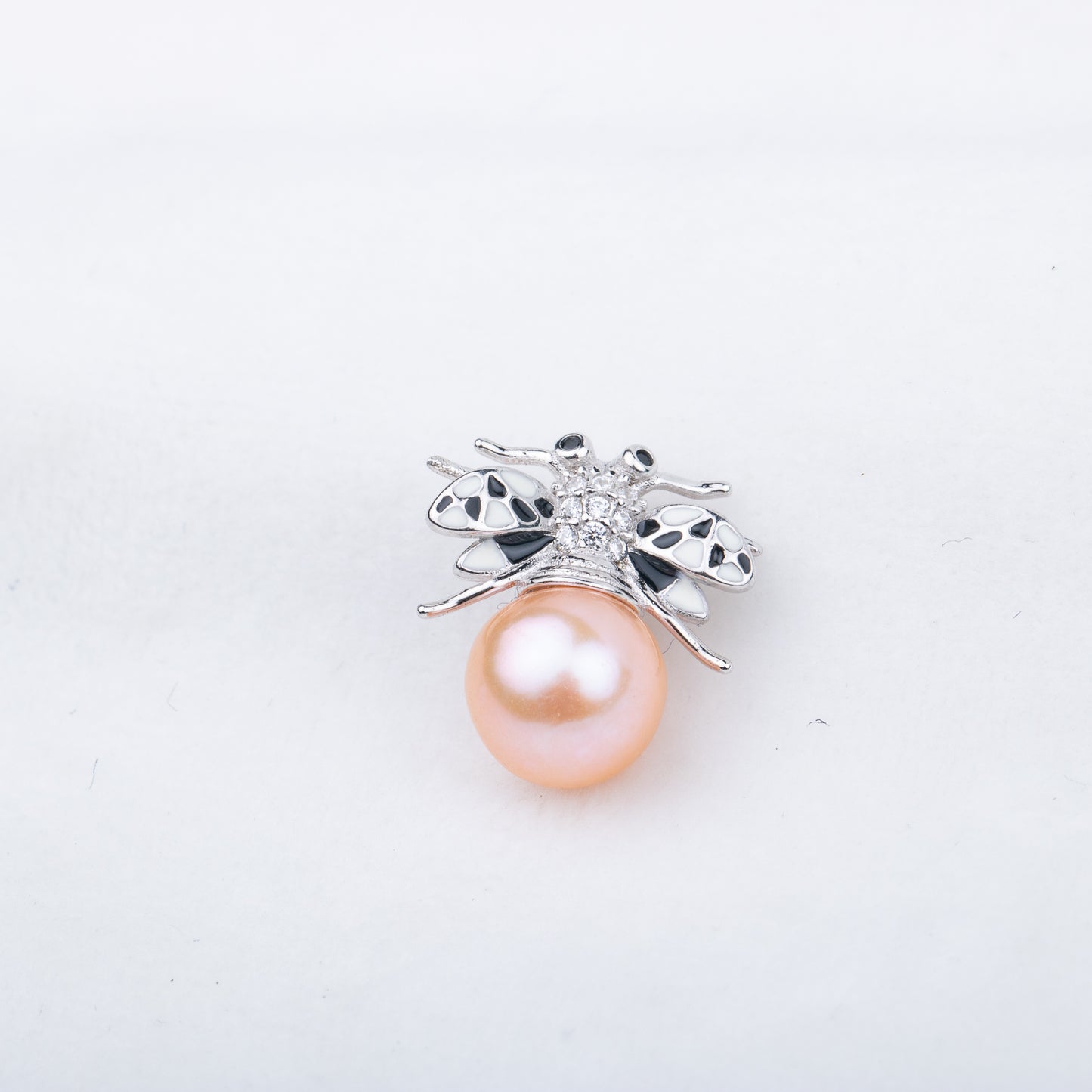 P010853 DIY 7-9mm Natural Freshwater pearl pendant accessory 925 sterling silver engagement jewelry necklace for women