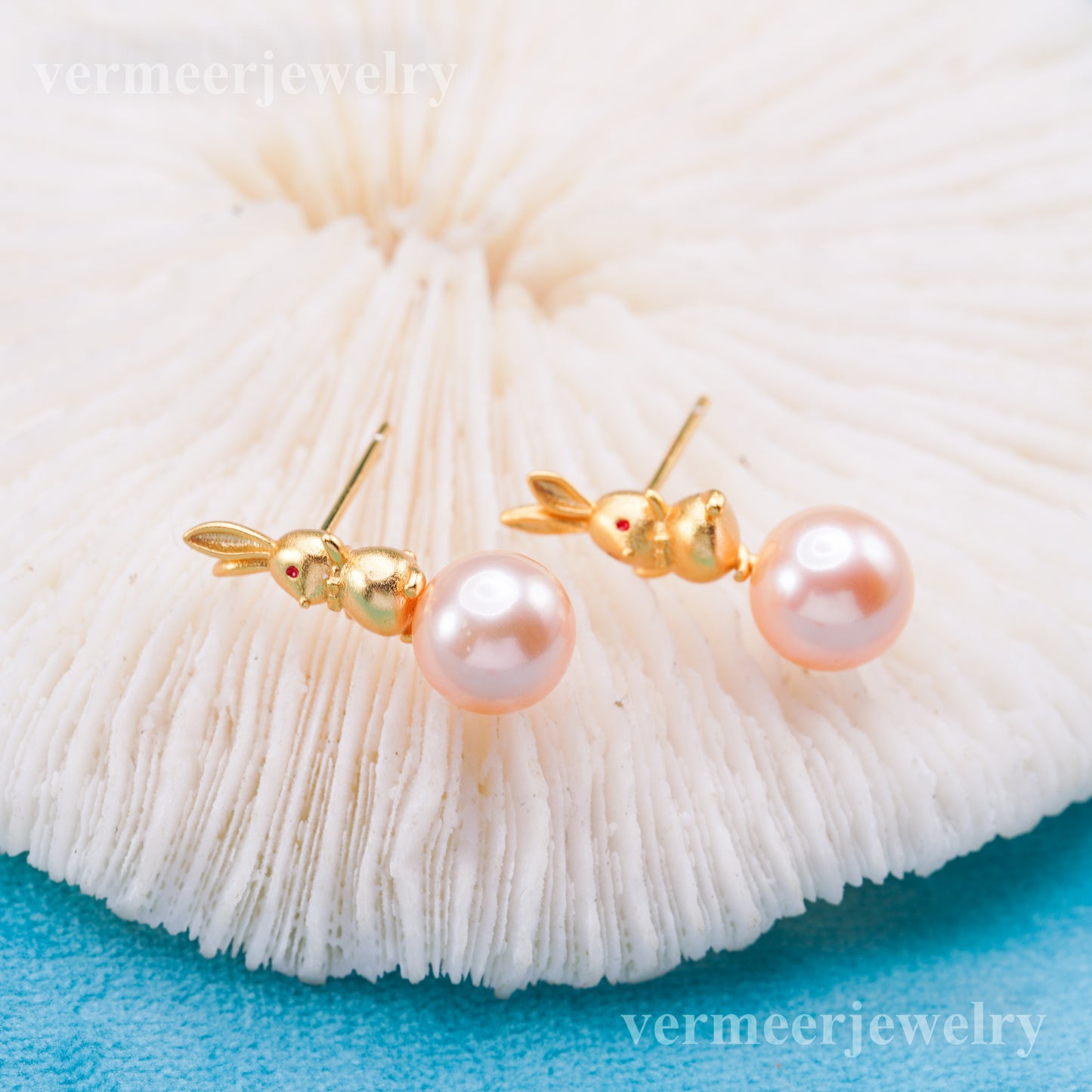 e010914 S925 pearl earring 925 sterling silver DIY 7-8mm Natural Freshwater pearl stud earring for women