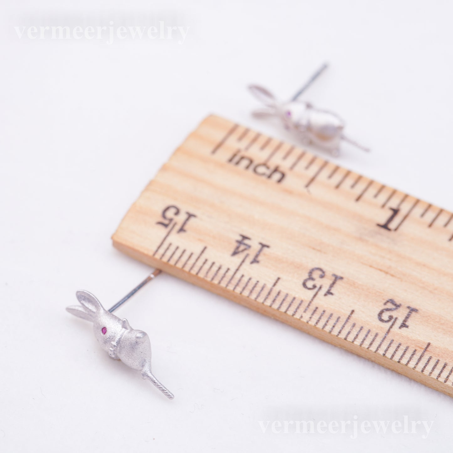 e010914 S925 pearl earring 925 sterling silver DIY 7-8mm Natural Freshwater pearl stud earring for women