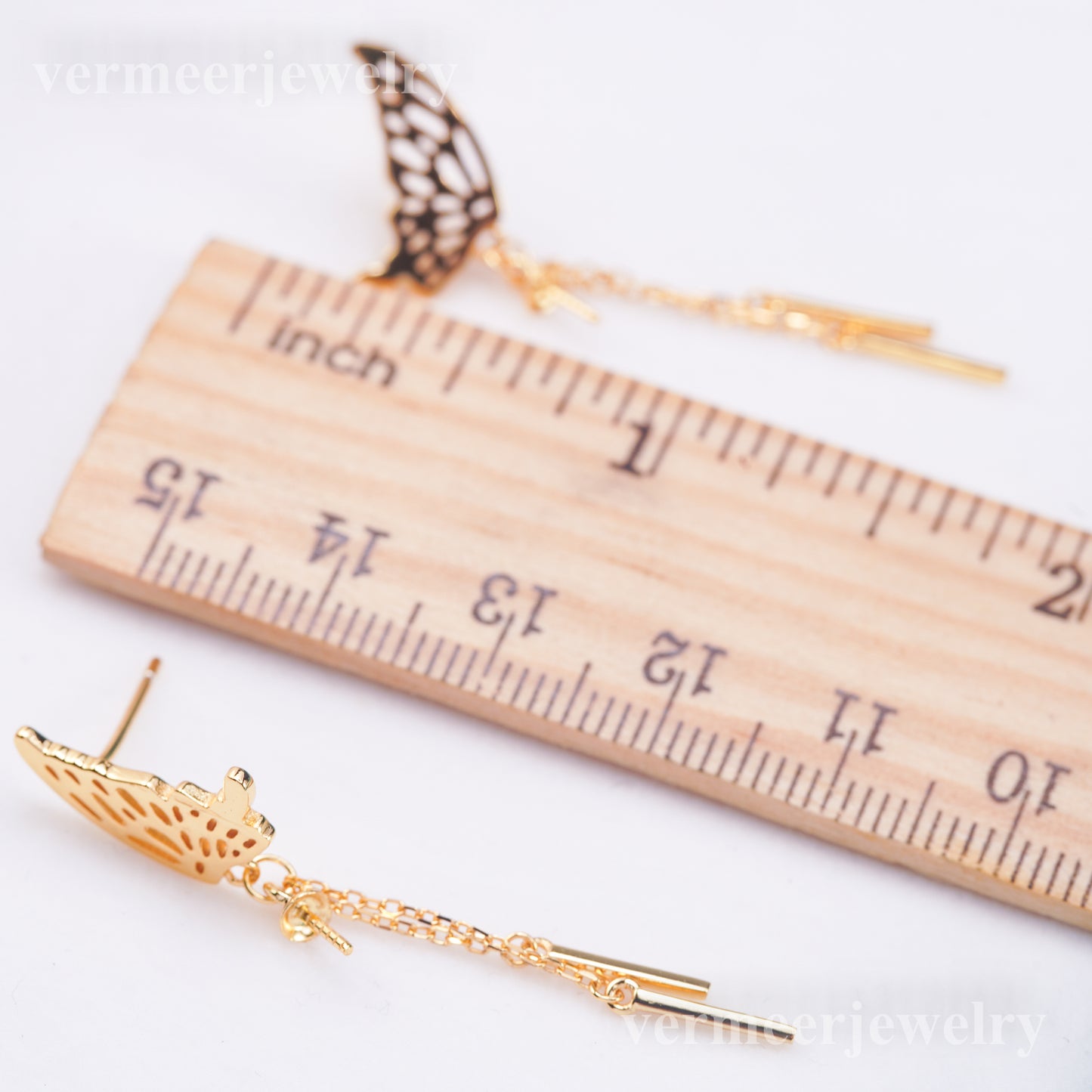 e010918 S925 pearl earring 925 sterling silver DIY 7-8mm Natural Freshwater pearl stud earring for women