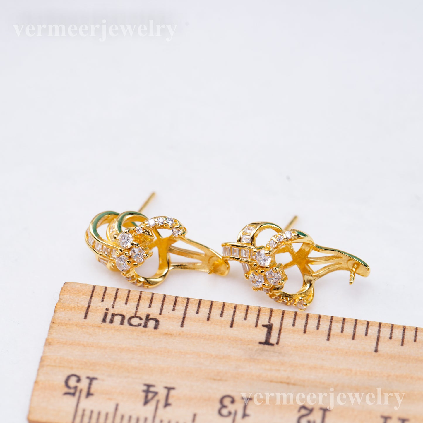 e010945 S925 pearl earring 925 sterling silver DIY 7-8mm Natural Freshwater pearl stud earring for women