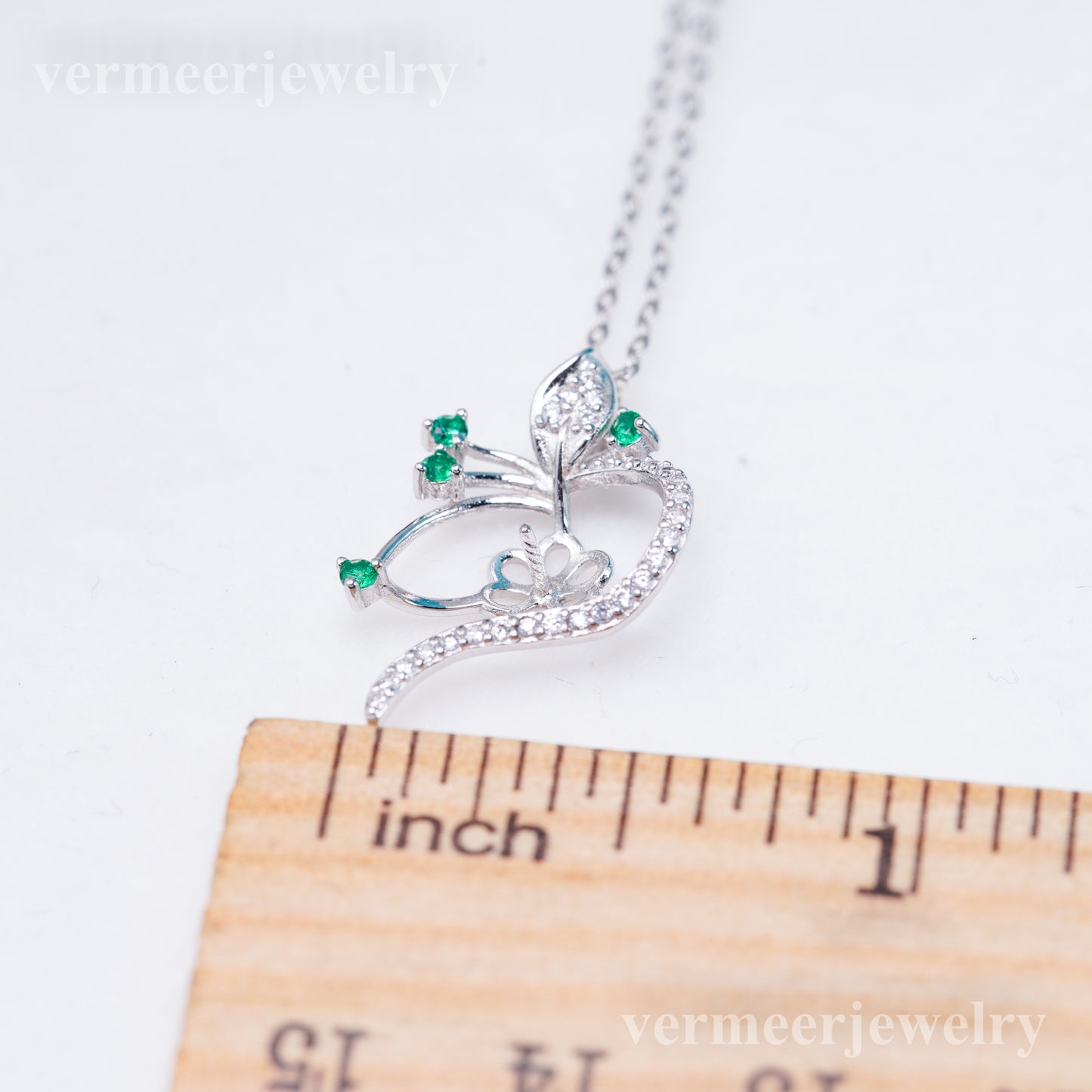 P011087 DIY 7-8mm Natural Freshwater pearl pendant accessory 925 sterling silver engagement jewelry necklace for women（复制）